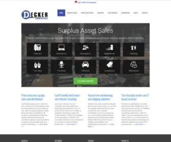 Deckerservices.com(Decker Services) Screenshot