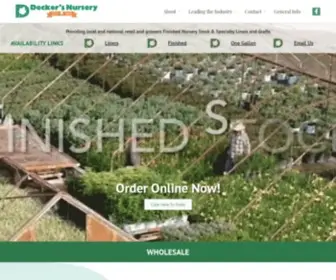 Deckersnursery.com(Deckers Nursery) Screenshot