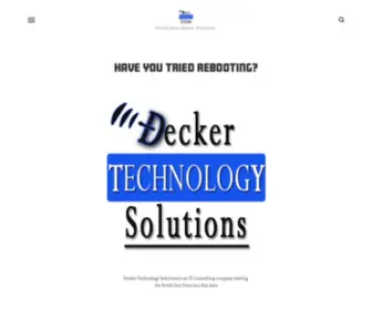 Deckertech.net(Decker Technology Solutions) Screenshot