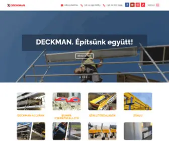 Deckman.hu(Homlokzati) Screenshot