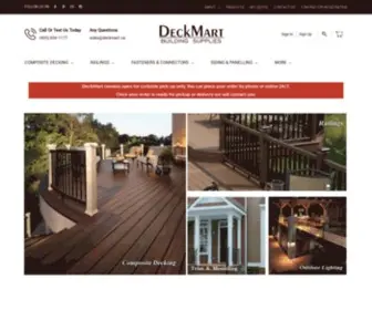 Deckmart.ca(DeckMart's) Screenshot