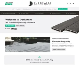 Deckorum.co.uk(Deckorum composite decking) Screenshot