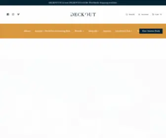 Deckout.com.sg(Retailer Of Quality Haircare) Screenshot