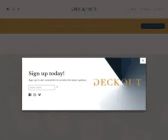 Deckout.sg(Retailer Of Quality Haircare) Screenshot