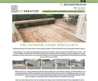 Deckreation.co.nz(Deckreation Auckland) Screenshot