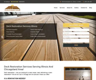 Deckrestorationnearme.com(Deck Restoration Near Me Illinois) Screenshot