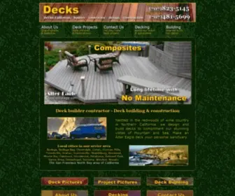 Decks-CA.com(Deck builder) Screenshot