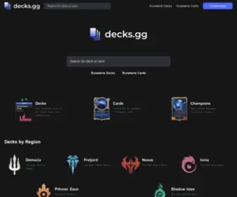 Decks.gg(Decks) Screenshot