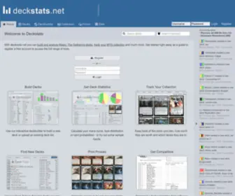 Deckstats.net(MTG Deckbuilder) Screenshot