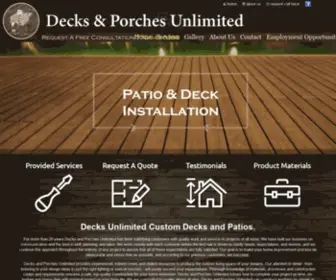 Decksunlimitedga.com(Decksunlimitedga) Screenshot