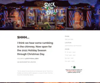 Deckthehallsbar.com(Deck the Halls Bar) Screenshot