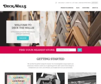 Deckthewalls.com(Deck The Walls) Screenshot