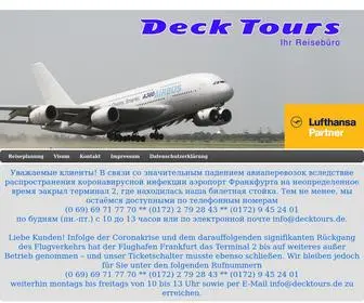 Decktours.de(Deck Tours GmbH) Screenshot