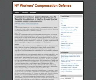 Declangourley.com(NY Workers&#039; Compensation Defense) Screenshot