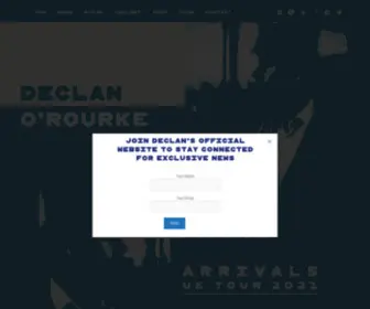 Declanorourke.com(Declan O'Rourke) Screenshot