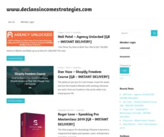 Declansincomestrategies.com(虎扑网页版) Screenshot