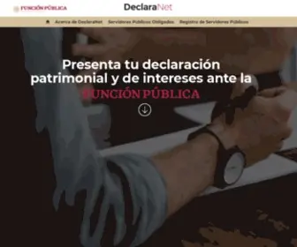 Declaranet.gob.mx(Declaranet) Screenshot