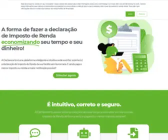 Declarecerto.com.br(Simulador imposto de Renda e envio da declaração) Screenshot