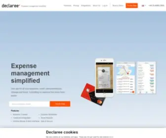 Declaree.com(Expense management simplified) Screenshot