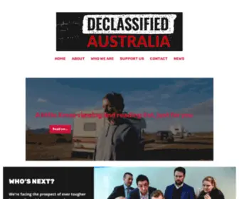 Declassifiedaus.org(Declassified Australia) Screenshot