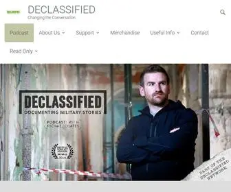Declassifiedpodcast.com(DECLASSIFIED) Screenshot