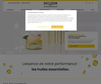 Decleor.fr(Decléor) Screenshot