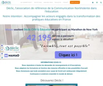 Declic-Cnveducation.org(Déclic) Screenshot