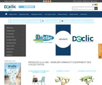 Declic.fr(Mobilier Urbain) Screenshot