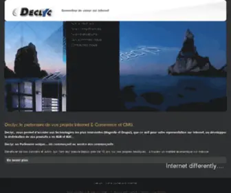 Declyc.fr(Generateur de valeur sur Internet) Screenshot