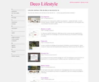 Deco-Lifestyle.fr(Deco Lifestyle) Screenshot