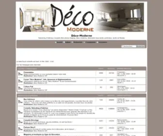 Deco-Moderne-FR.com(Forum Déco) Screenshot