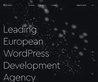 Deco.agency(Leading European WordPress Development Agency) Screenshot