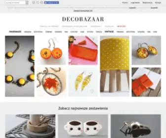 Decobazaar.com(Sklep internetowy) Screenshot