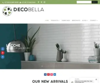 Decobella.co.za(Decobella Tiles) Screenshot