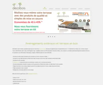 Decobois.com(Terrasse en bois) Screenshot