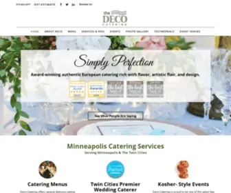 Decocatering.com(The Deco Catering) Screenshot