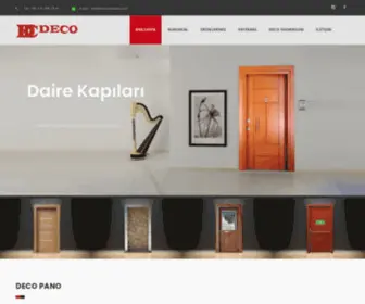 Decocelikkapi.com(DECO ÇELİK KAPI) Screenshot