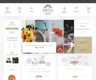 Decoclay.com(Art and Craft) Screenshot