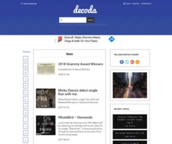 Decoda.com(Decoda) Screenshot