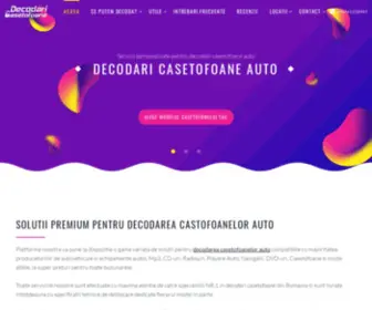 Decodari-Casetofoane.ro(Decodari Casetofoane Auto) Screenshot