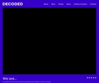 Decodedadvertising.com(Decoded Advertising) Screenshot