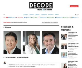 Decode.media(Innovation that matters) Screenshot