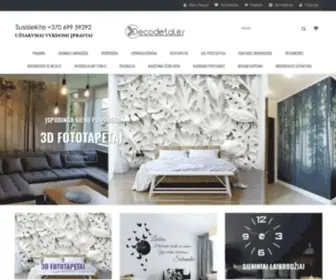 Decodetales.lt(Deco Detalės) Screenshot