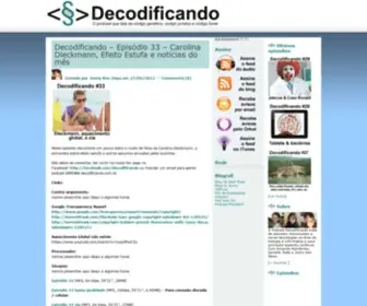 Decodificando.com.br(Decodificando) Screenshot
