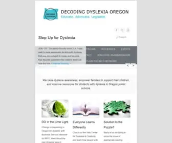 Decodingdyslexiaor.org(Decoding Dyslexia Oregon) Screenshot