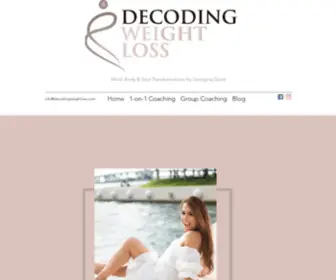 Decodingweightloss.com(Decoding Weight Loss) Screenshot