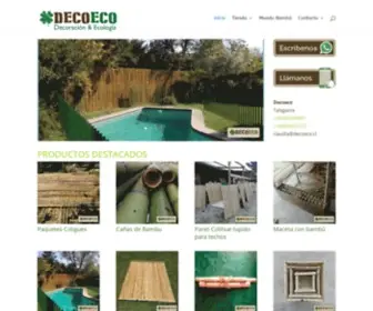 Decoeco.cl(Inicio) Screenshot