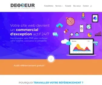 Decoeur.be(Consultant référencement & stratégie web pour PME) Screenshot