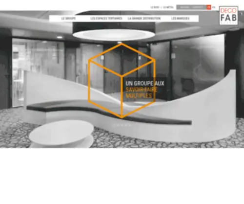 Decofab-Groupe.com(Décofab groupe) Screenshot