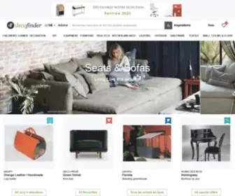 Decofinder.co.uk(The decoration and furnishing online) Screenshot